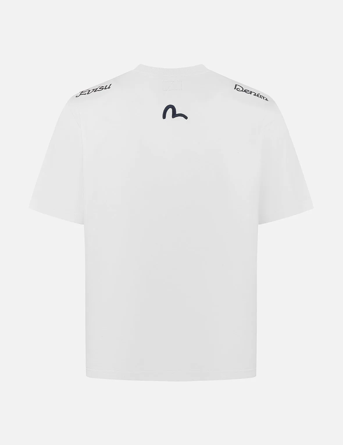 Seagull Embroidery and Multi-logo Print Regular Fit T-shirt sold by Evisu product image thumbnail 2