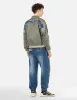 Seagull and Logo Print Loose Fit Denim Joggers sold by Evisu