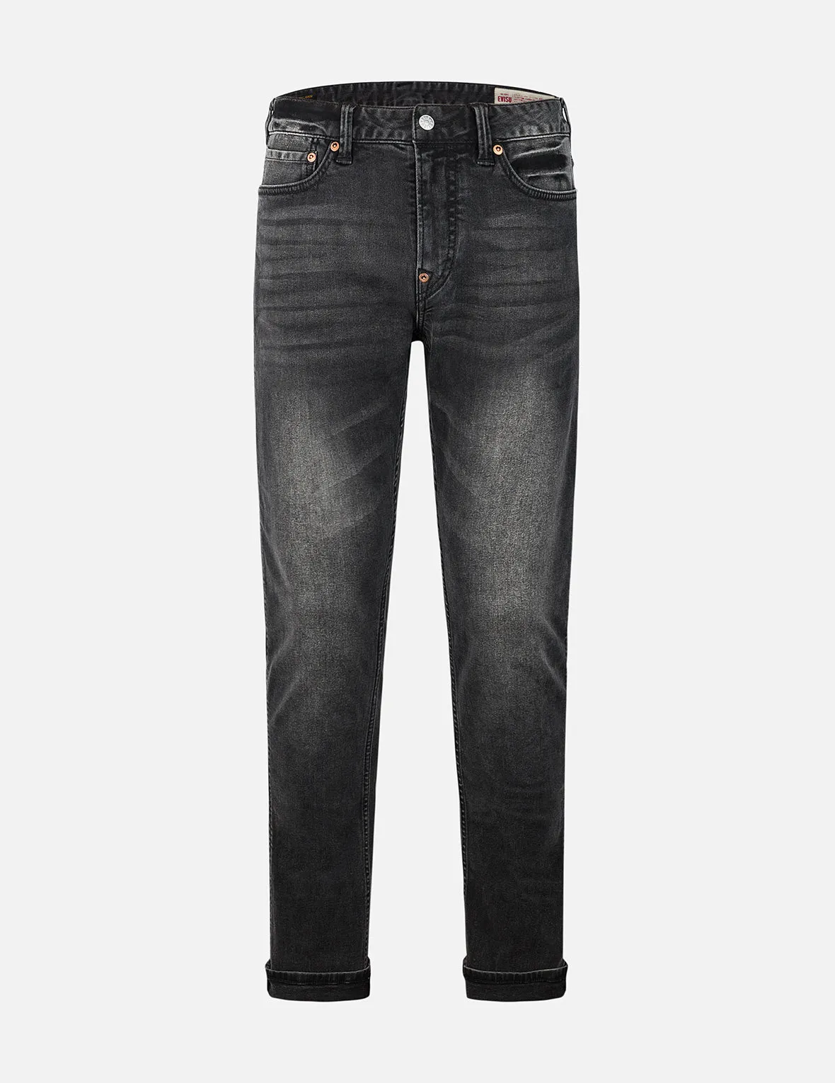 Seagull and Kamon Print Flex Skinny Denim Jeans #2028 sold by Evisu product image thumbnail 2