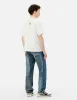 Multi-print and Fabric Blocking Relax Fit T-shirt sold by Evisu
