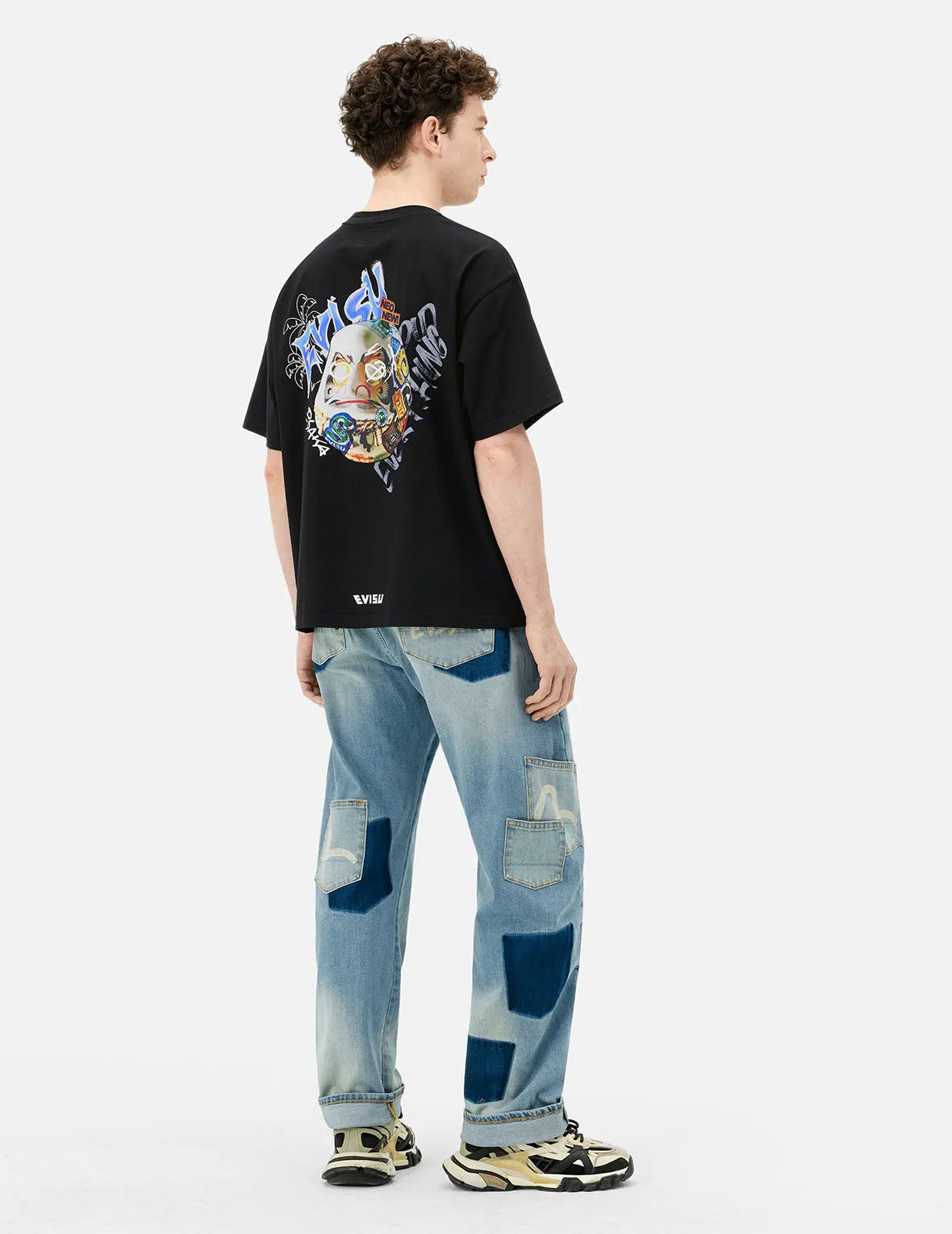 Multi-Pocket with Seagull Print 3D Fit Jeans sold by Evisu product image thumbnail 4