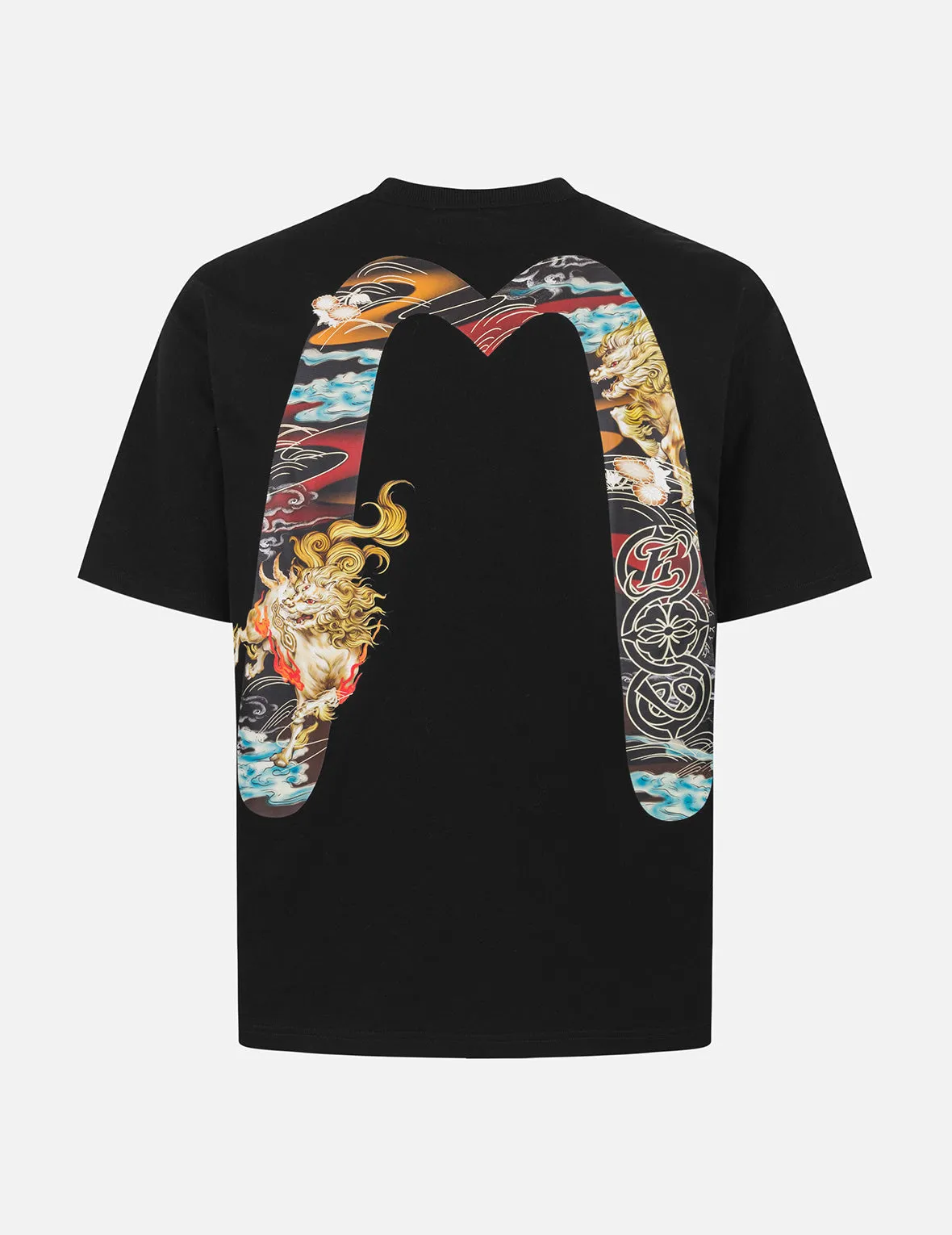 Hakutaku Daicock Print Relax Fit T-shirt sold by Evisu product image thumbnail 2
