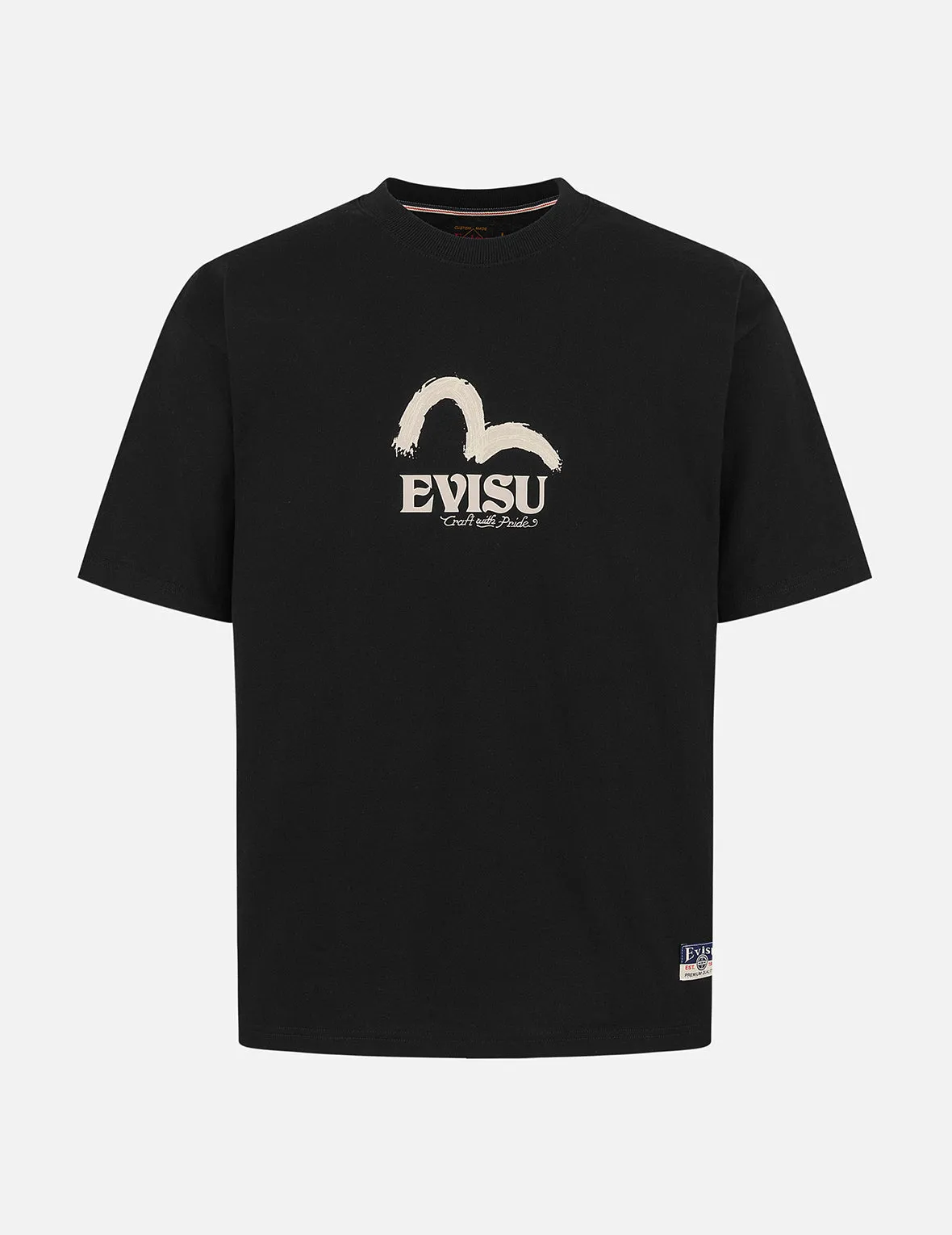 Hakutaku Daicock Print Relax Fit T-shirt sold by Evisu product image thumbnail 4