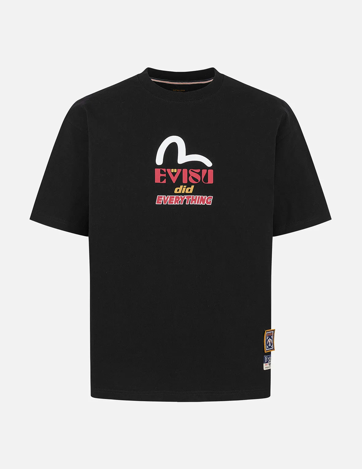 Daruma and Totem Print Relax Fit T-shirt sold by Evisu product image thumbnail 4