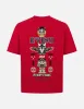 Daruma and Totem Print Relax Fit T-shirt sold by Evisu