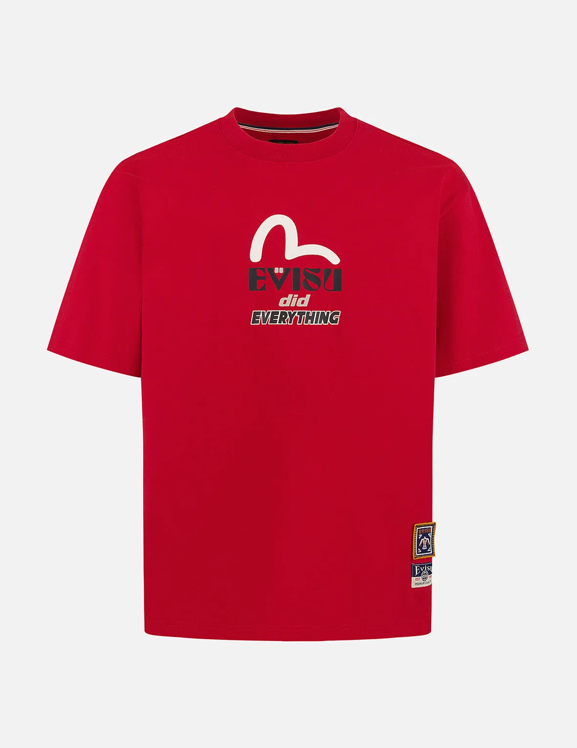 Daruma and Totem Print Relax Fit T-shirt sold by Evisu product image thumbnail 3