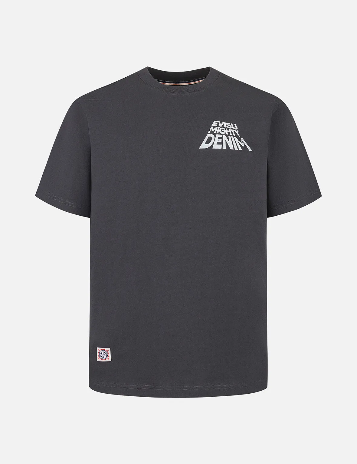 Slogan Print with Godhead Appliqué Embroidery Regular Fit T-Shirt sold by Evisu product image thumbnail 4