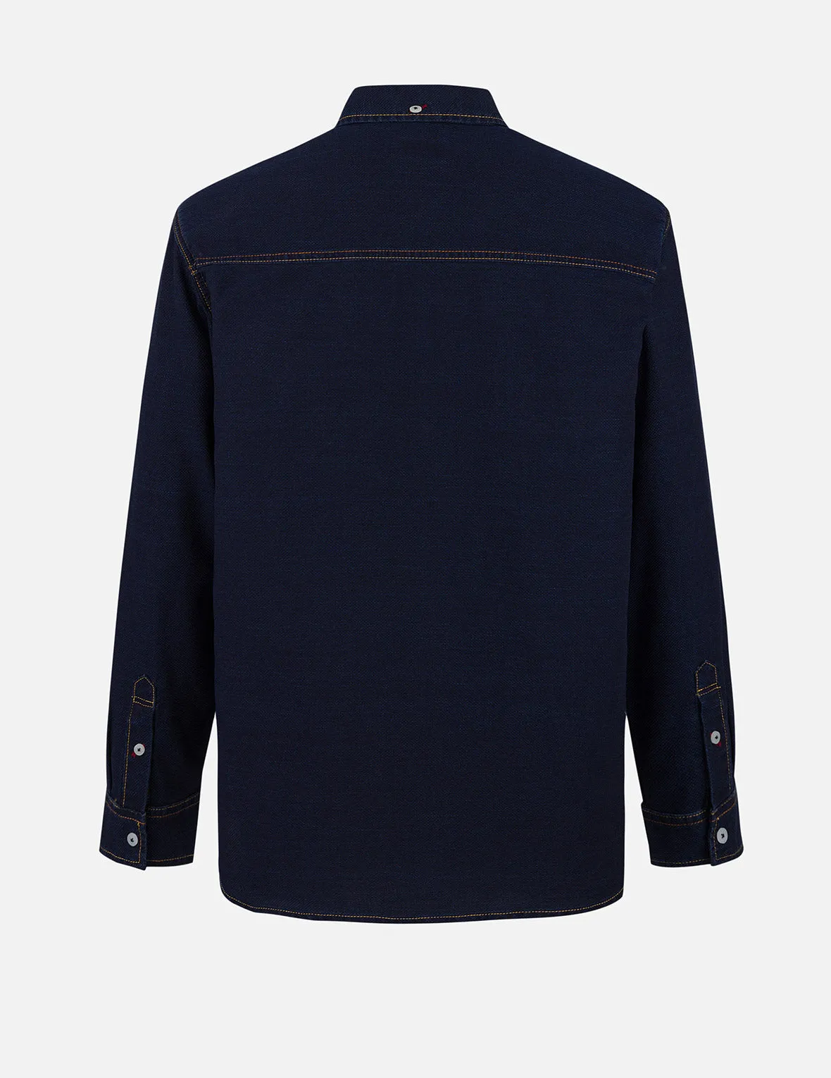 Seagull Print Regular Fit Denim Shirt sold by Evisu product image thumbnail 2