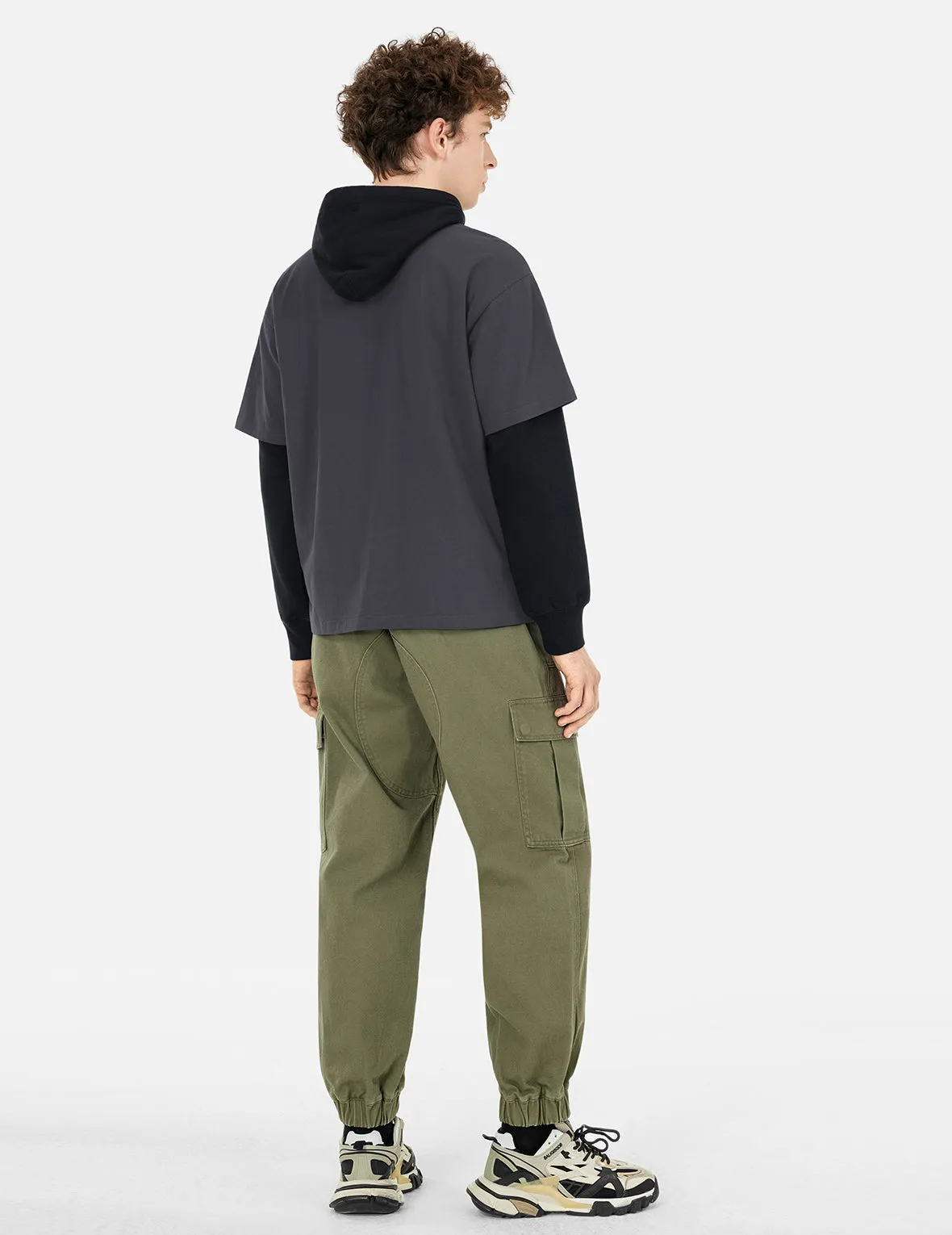 Seagull Print and Japanese Patch Logo Relax Fit T-shirt sold by Evisu product image thumbnail 4