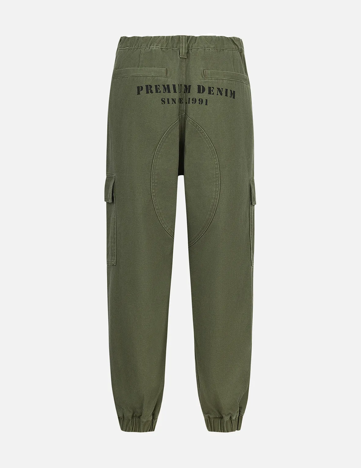 Seagull Appliqué Embroidery Wide-leg Woven Jogger sold by Evisu product image thumbnail 2