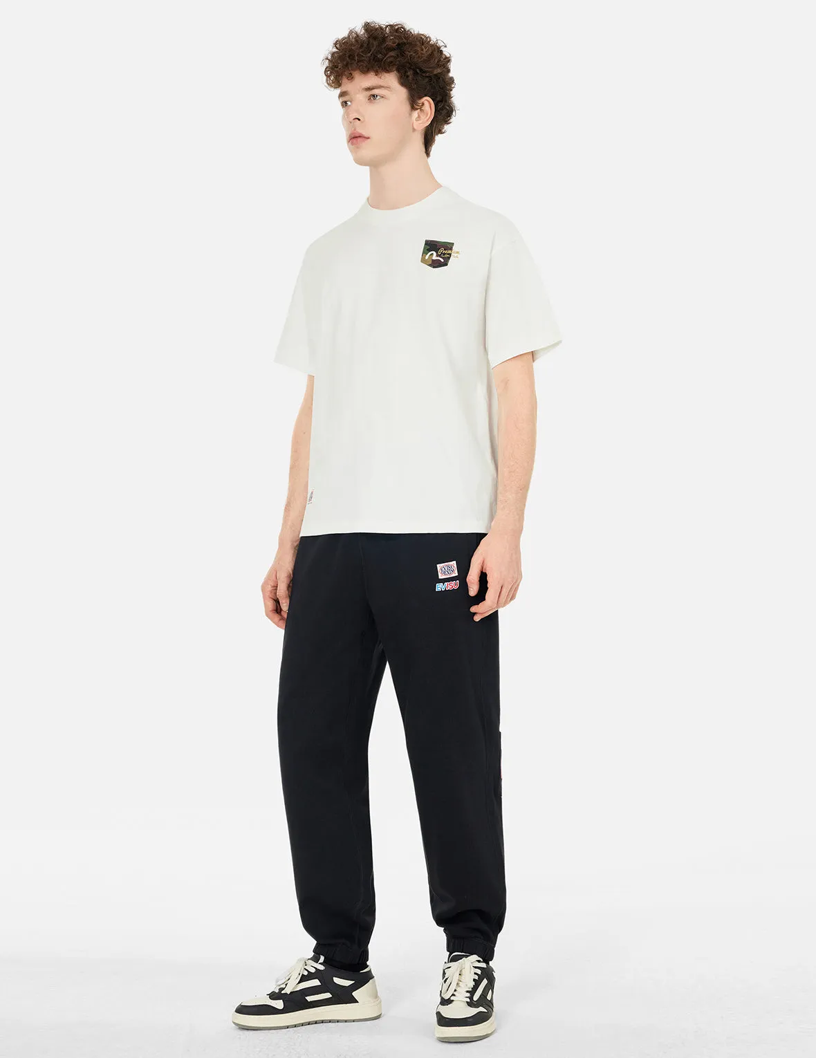 Multi-embroidery and Multi-pocket Relax Fit T-shirt sold by Evisu product image thumbnail 4