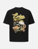 Godhead and Map Print Regular Fit T-Shirt sold by Evisu