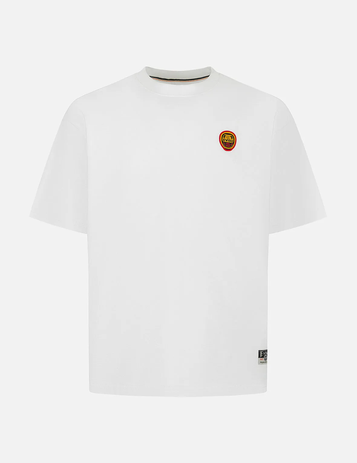 Daruma and Logo Embroidery Relax Fit T-shirt sold by Evisu product image thumbnail 2