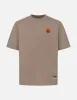 Daruma and Logo Embroidery Relax Fit T-shirt sold by Evisu
