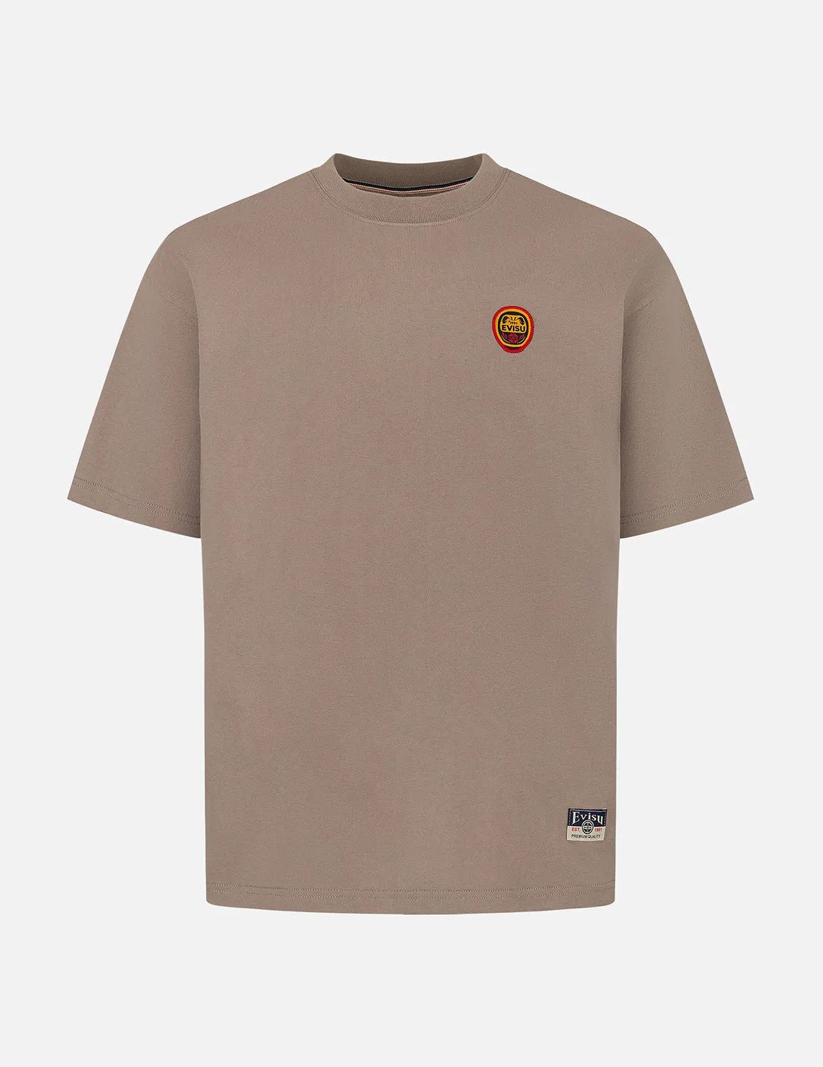 Daruma and Logo Embroidery Relax Fit T-shirt sold by Evisu product image thumbnail 3