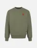 Daruma and Logo Embroidery Relax Fit Sweatshirt sold by Evisu
