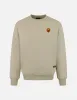 Daruma and Logo Embroidery Relax Fit Sweatshirt sold by Evisu