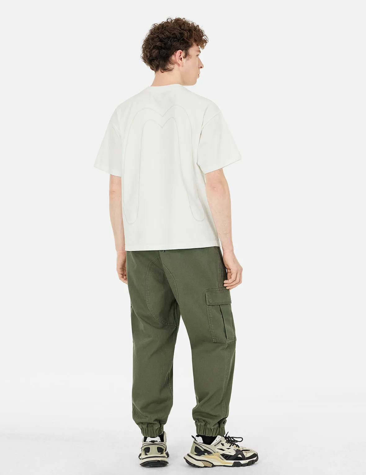 Daicock Embroidery Relax Fit T-shirt sold by Evisu product image thumbnail 4