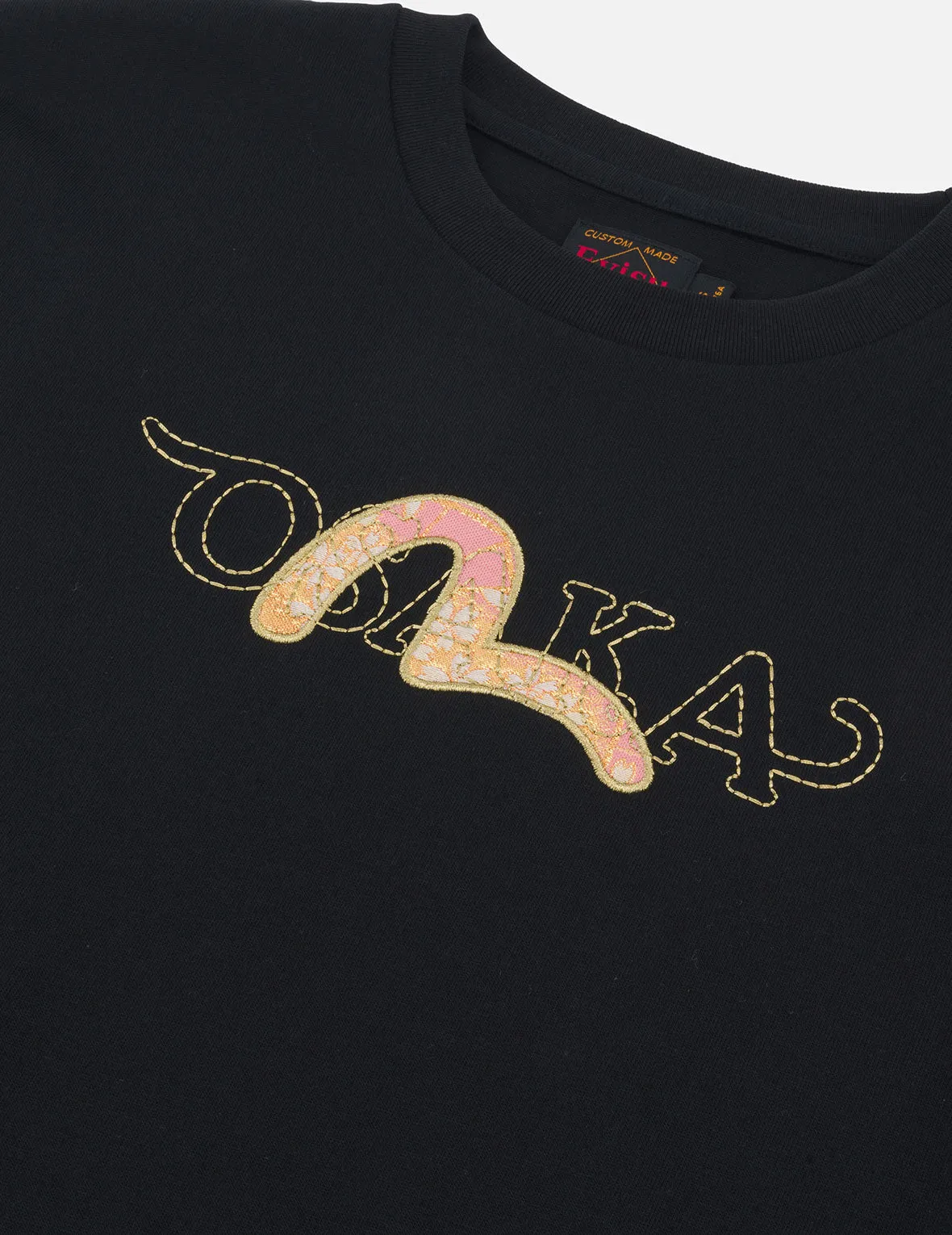 Brocade Seagull Embroidery Regular Fit Long-Sleeve T-shirt sold by Evisu product image thumbnail 5