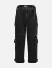 Two Tone Distressed Oversized Cargo Pants sold by Evisu