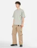 Two Tone Distressed Oversized Cargo Pants sold by Evisu