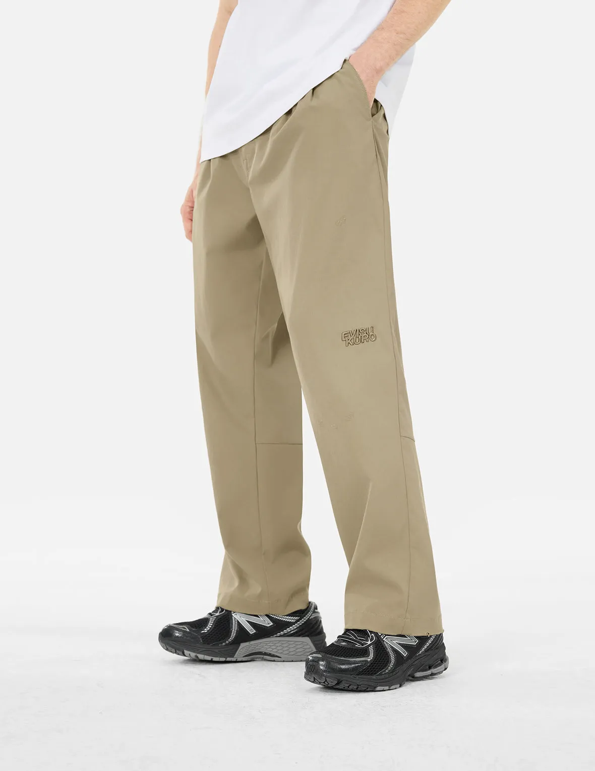 Logo Embroidery Relax Fit Chino Pants sold by Evisu product image thumbnail 5