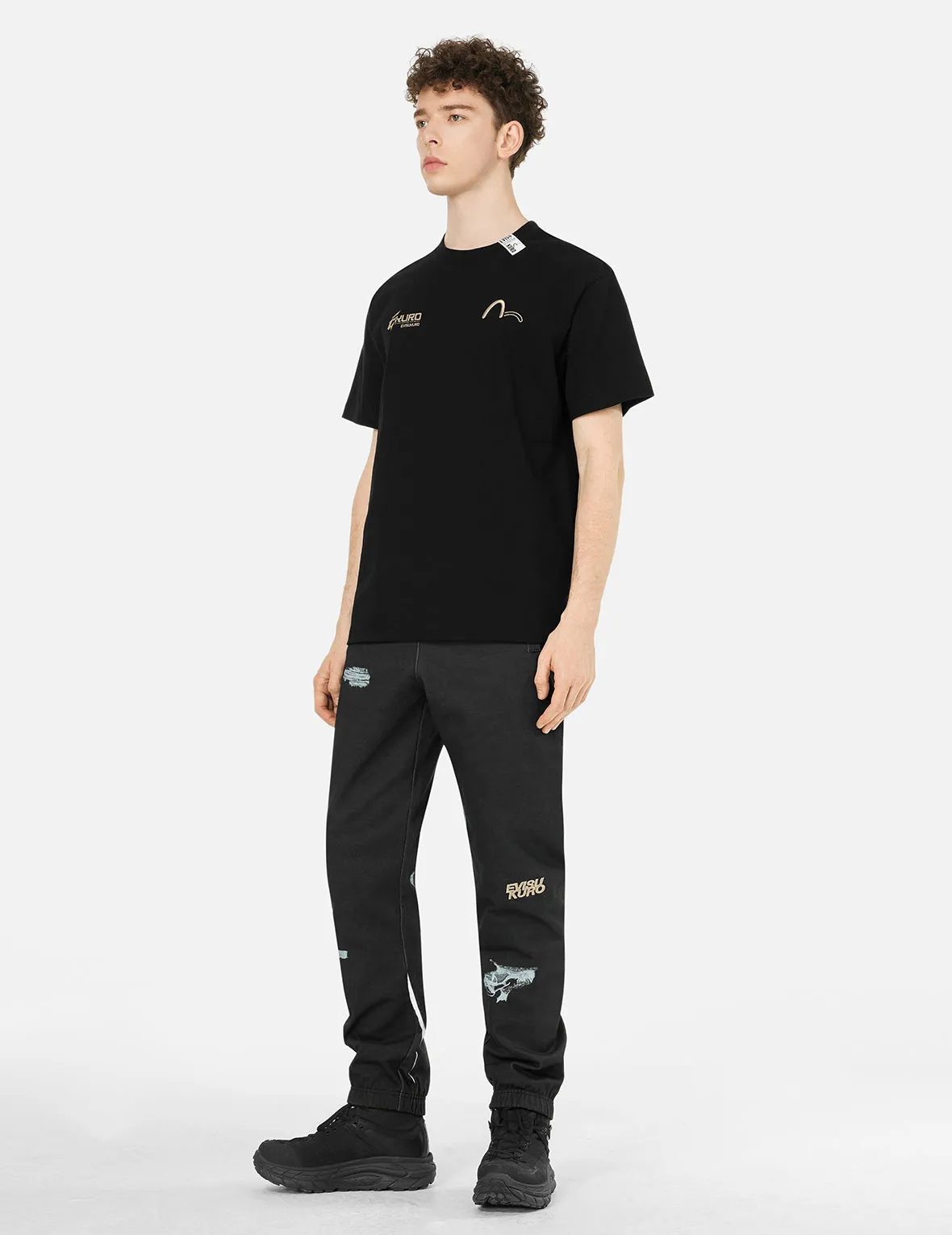 Distressed Prints Relax Fit Sweatpants sold by Evisu product image thumbnail 3