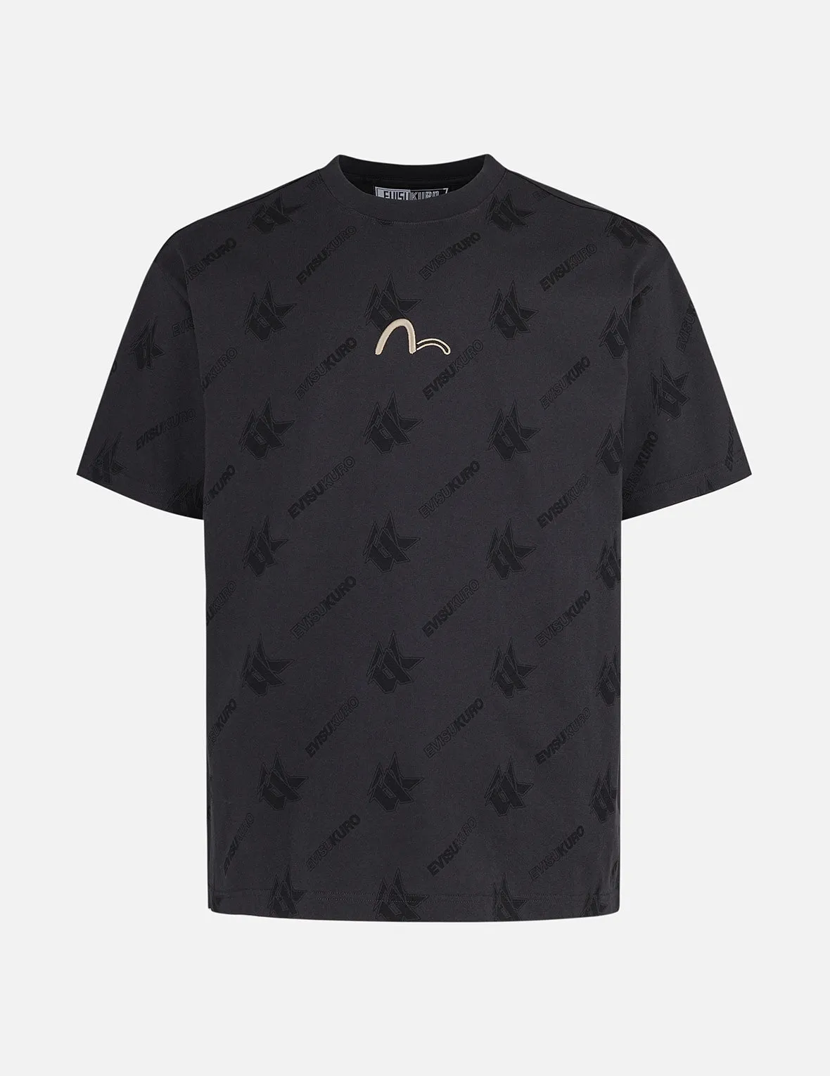 Monogram Logo Print Relax Fit T-shirt sold by Evisu product image thumbnail 2