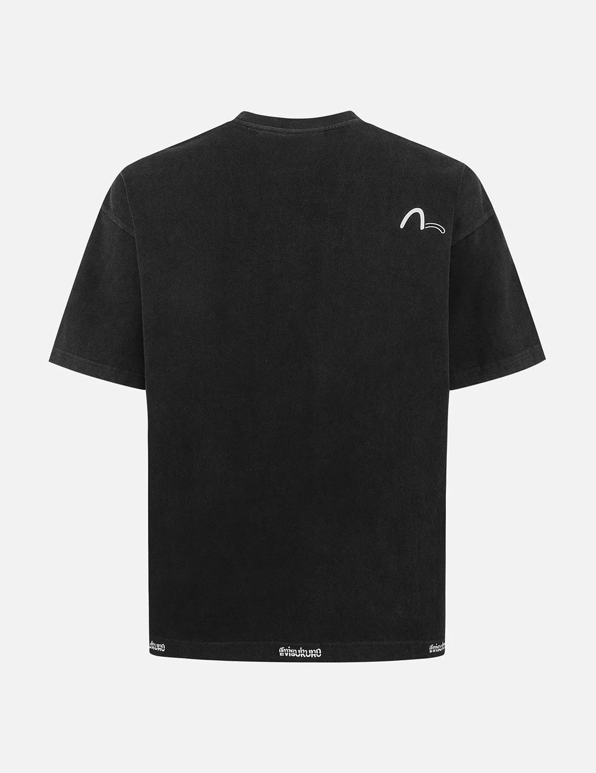 Logo embroidery Oversized Washed T-Shirt sold by Evisu product image thumbnail 2