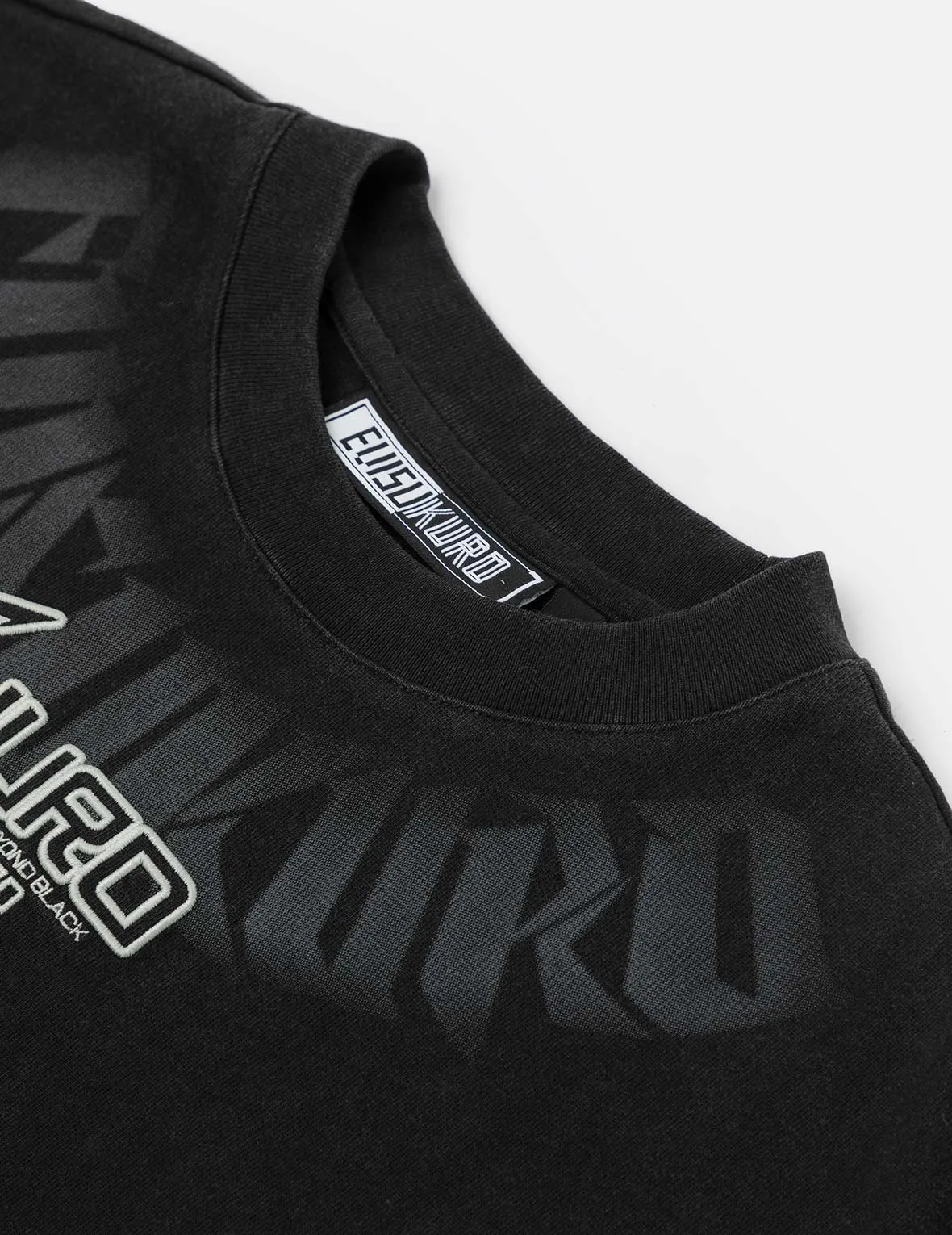 Logo embroidery Oversized Washed T-Shirt sold by Evisu product image thumbnail 5