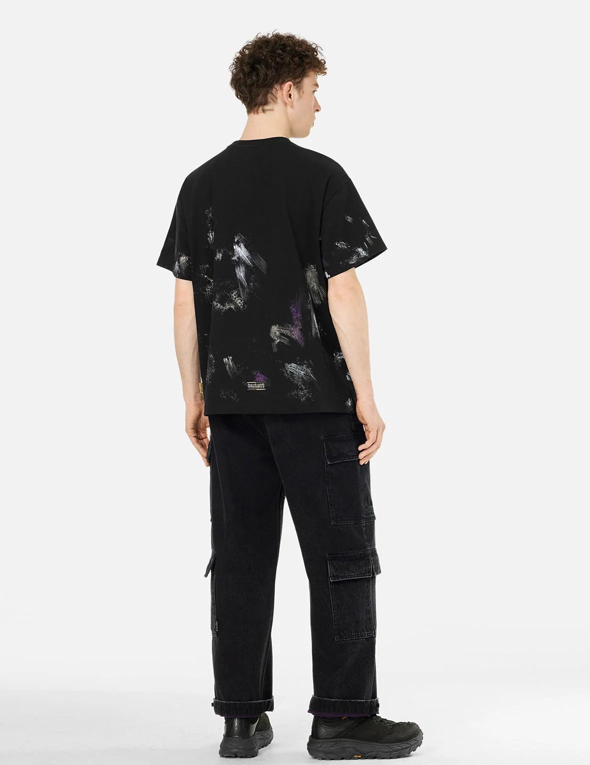 Handbrushed Print Regular Fit T-Shirt sold by Evisu product image thumbnail 4