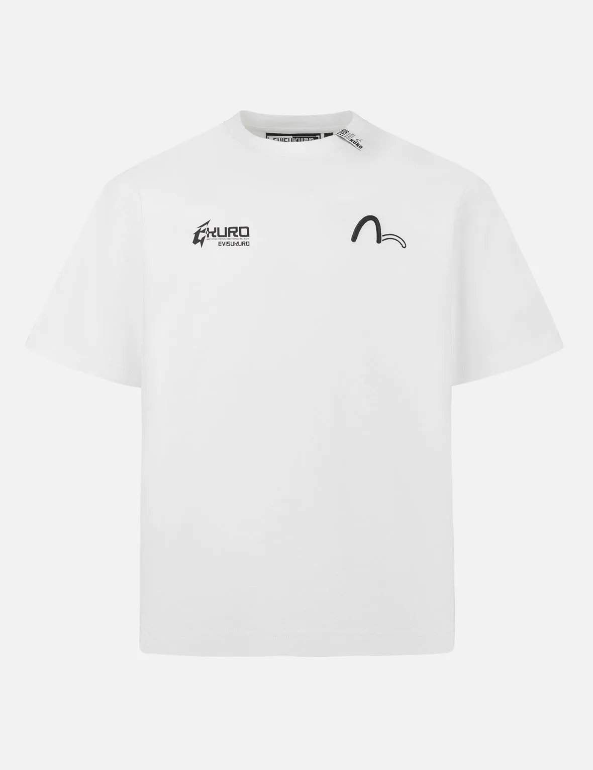 Seagull Embroidery and Logo Print Regular Fit T-shirt sold by Evisu
