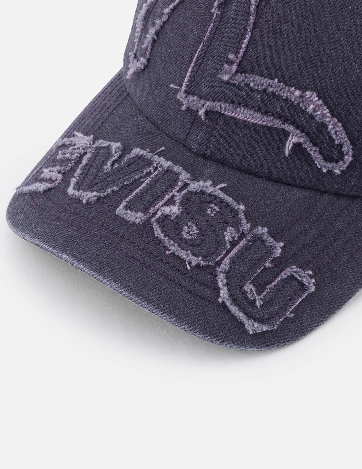 Distressed Seagull and Logo Embroidery Denim Cap sold by Evisu product image thumbnail 5