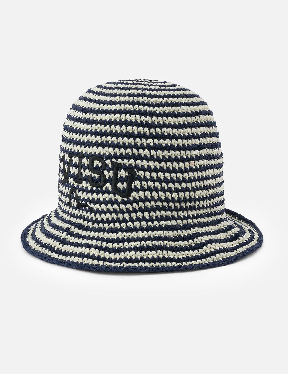 Logo Embroidery Striped Knitted Bucket Hat sold by Evisu product image thumbnail 2