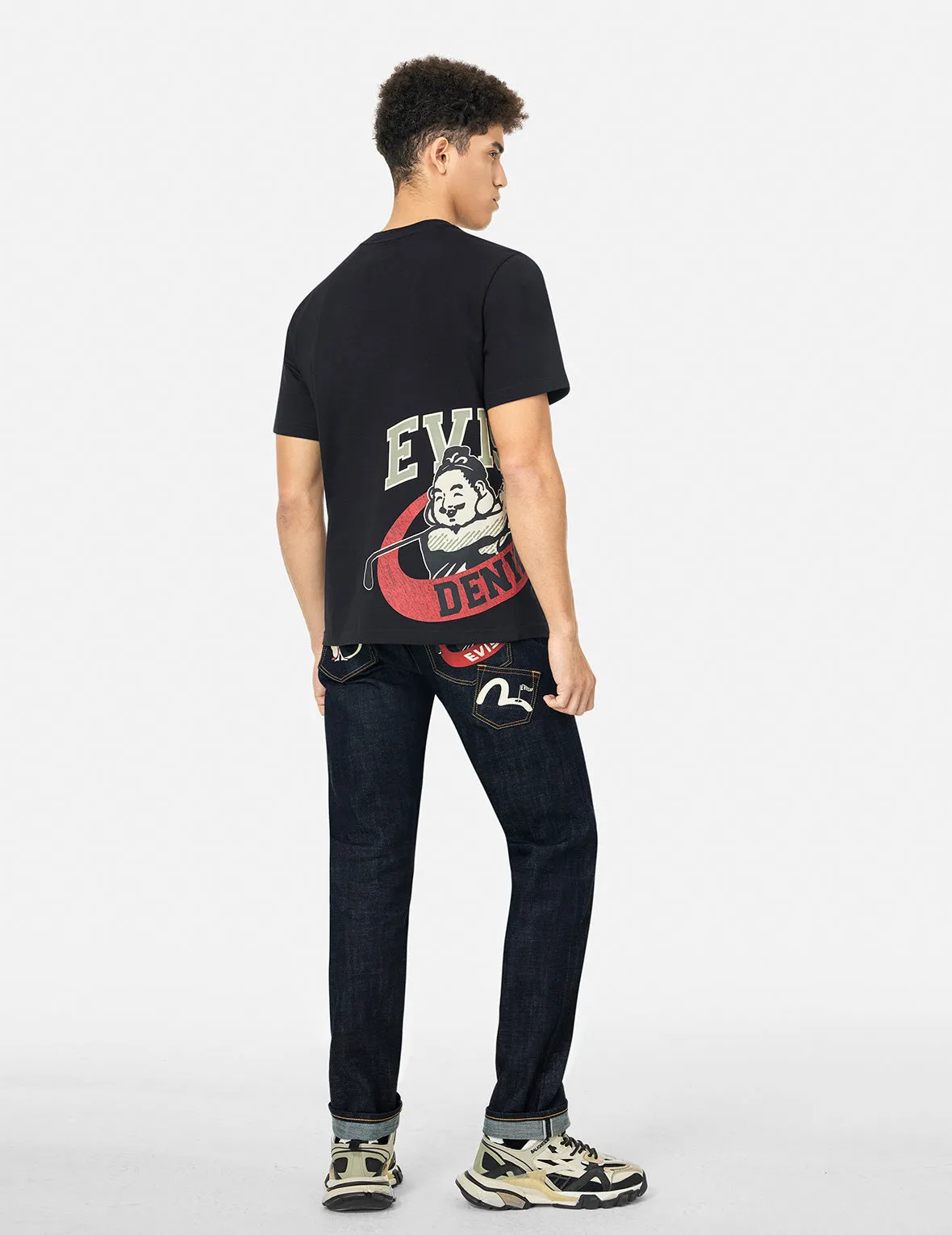 Godhead Golfing Print Slim Fit Jeans #2010 sold by Evisu product image thumbnail 4