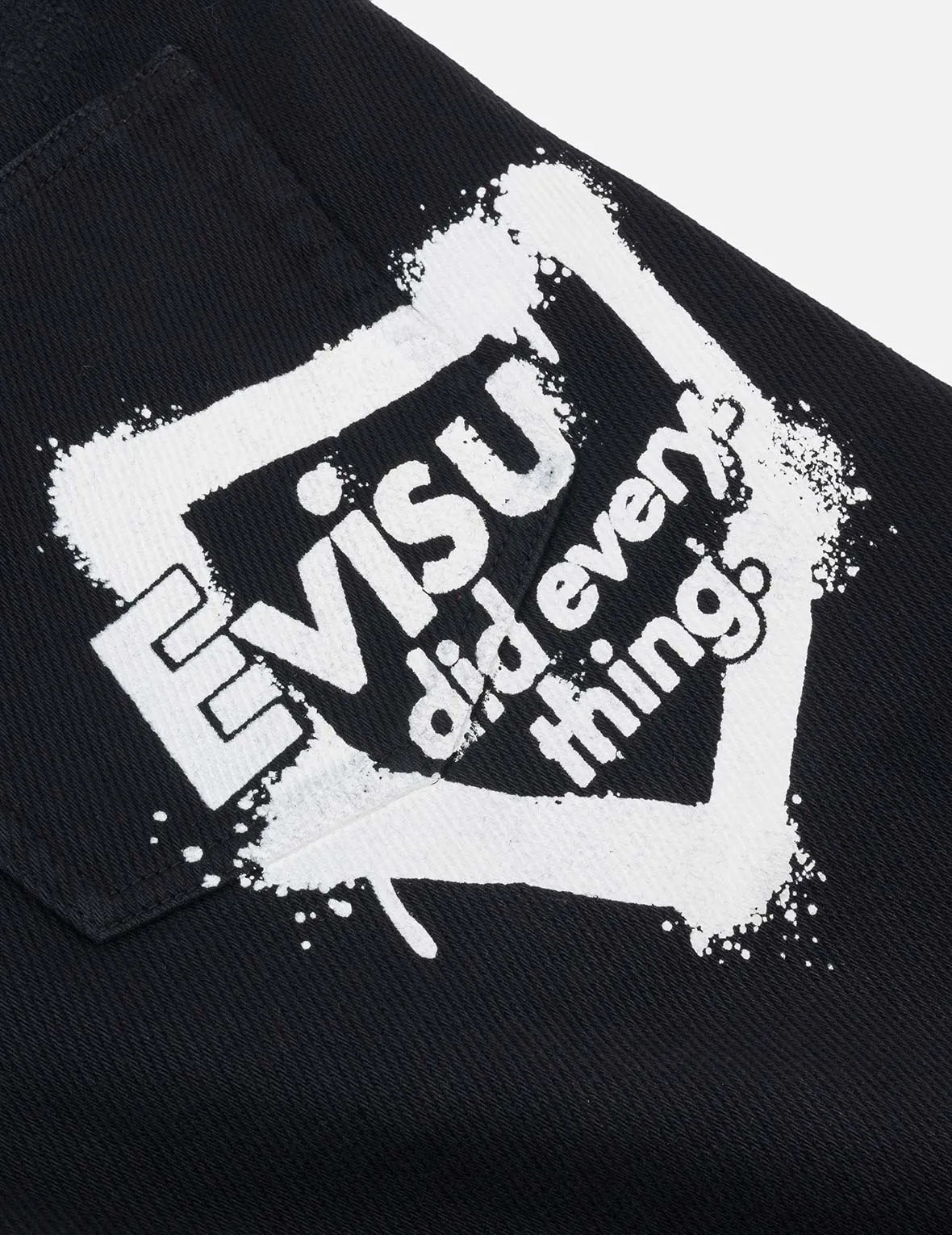 Kamon Appliqué Fashion Fit Denim Shorts sold by Evisu product image thumbnail 5