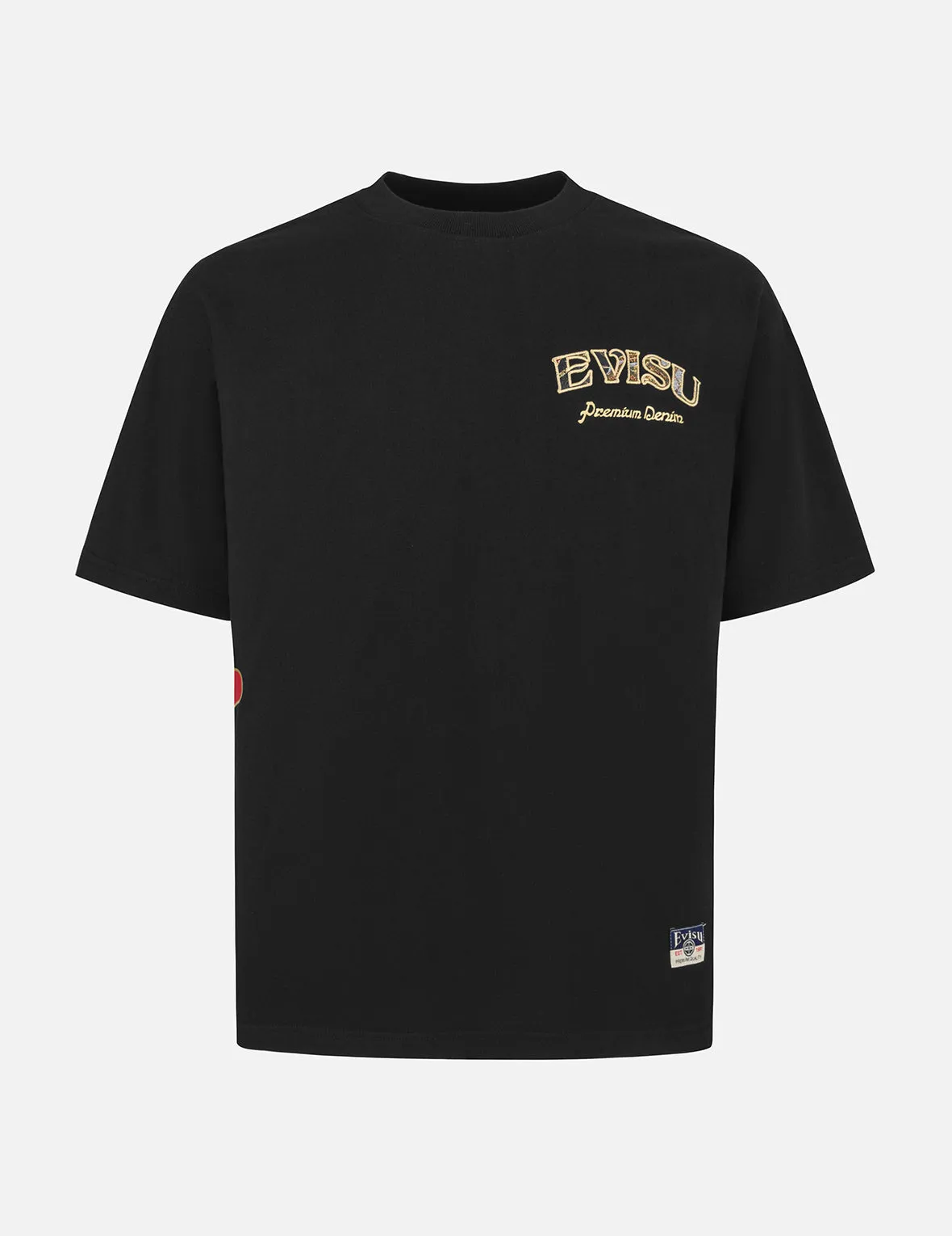 Brocade logo and Kamon Appliqué Relax Fit T-shirt sold by Evisu product image thumbnail 2