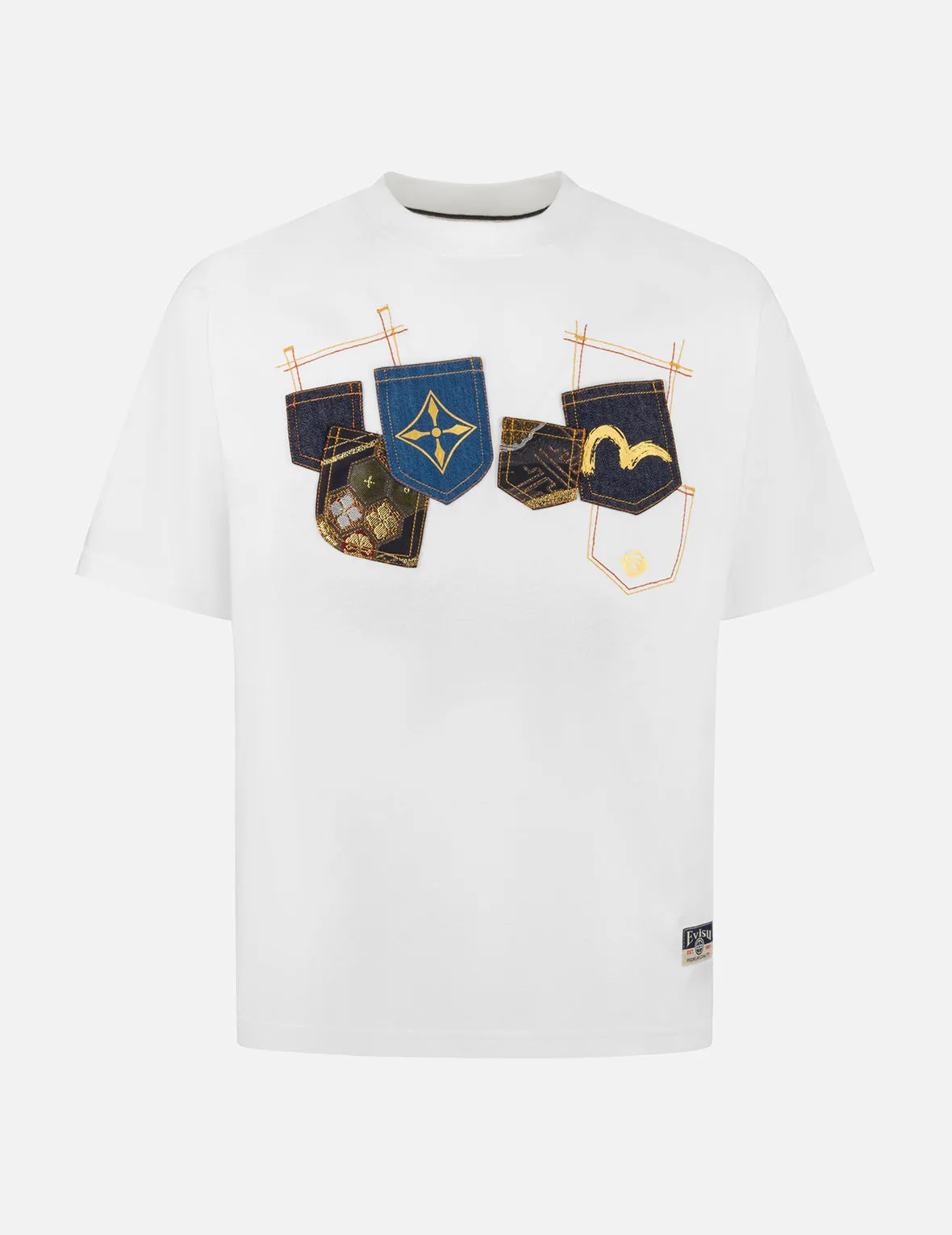 Multi-Pocket and Multi-Print Relax Fit T-shirt sold by Evisu product image thumbnail 2