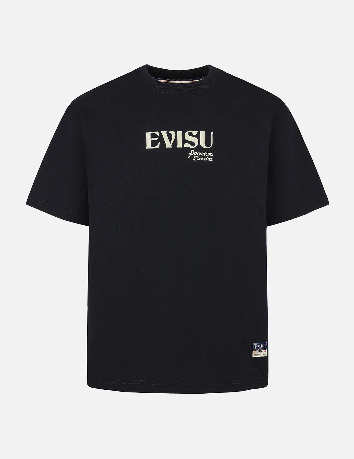 Kamon and Logo Print Relax Fit T-shirt sold by Evisu product image thumbnail 2