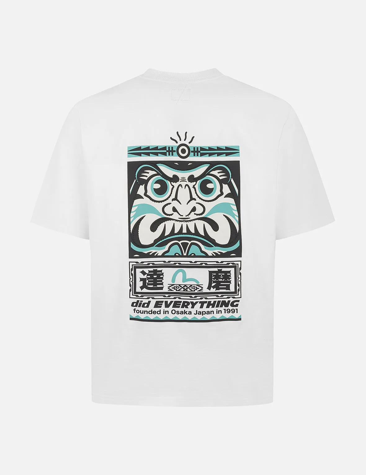 Seagull and Daruma Totem Print Regular Fit T-shirt sold by Evisu product image thumbnail 3
