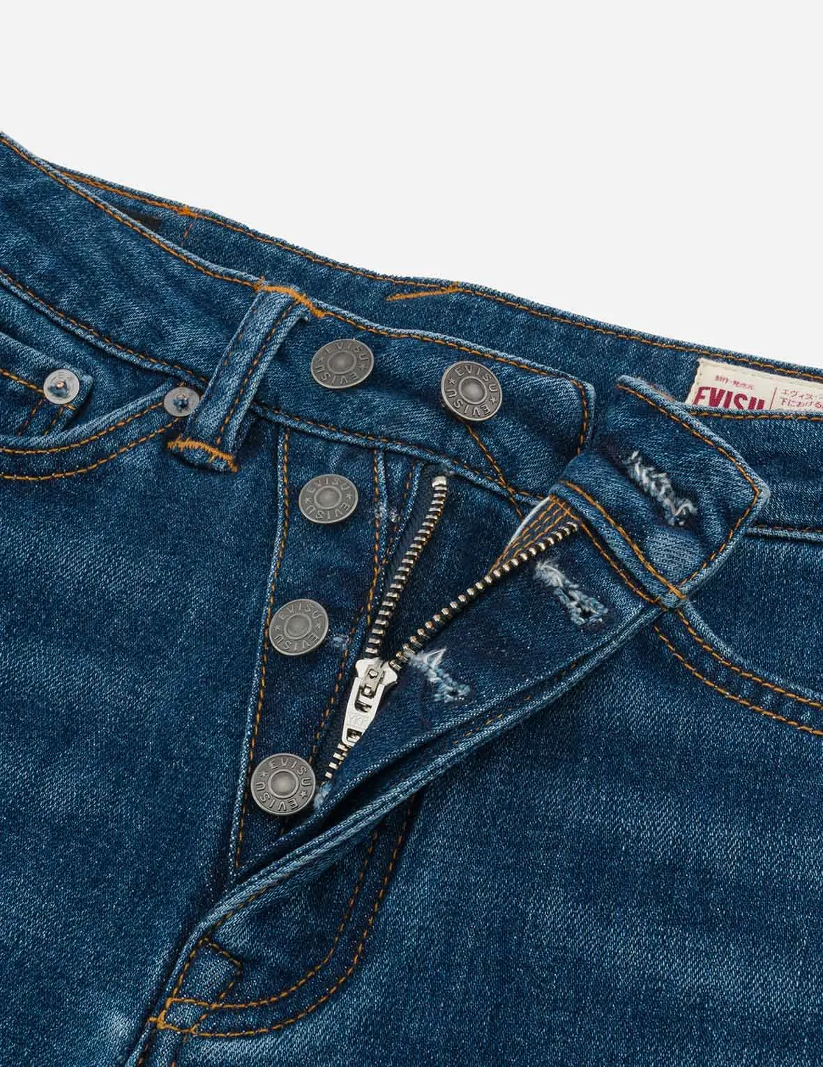 Seagull Appliqué Embroidery Skinny Jeans sold by Evisu product image thumbnail 5
