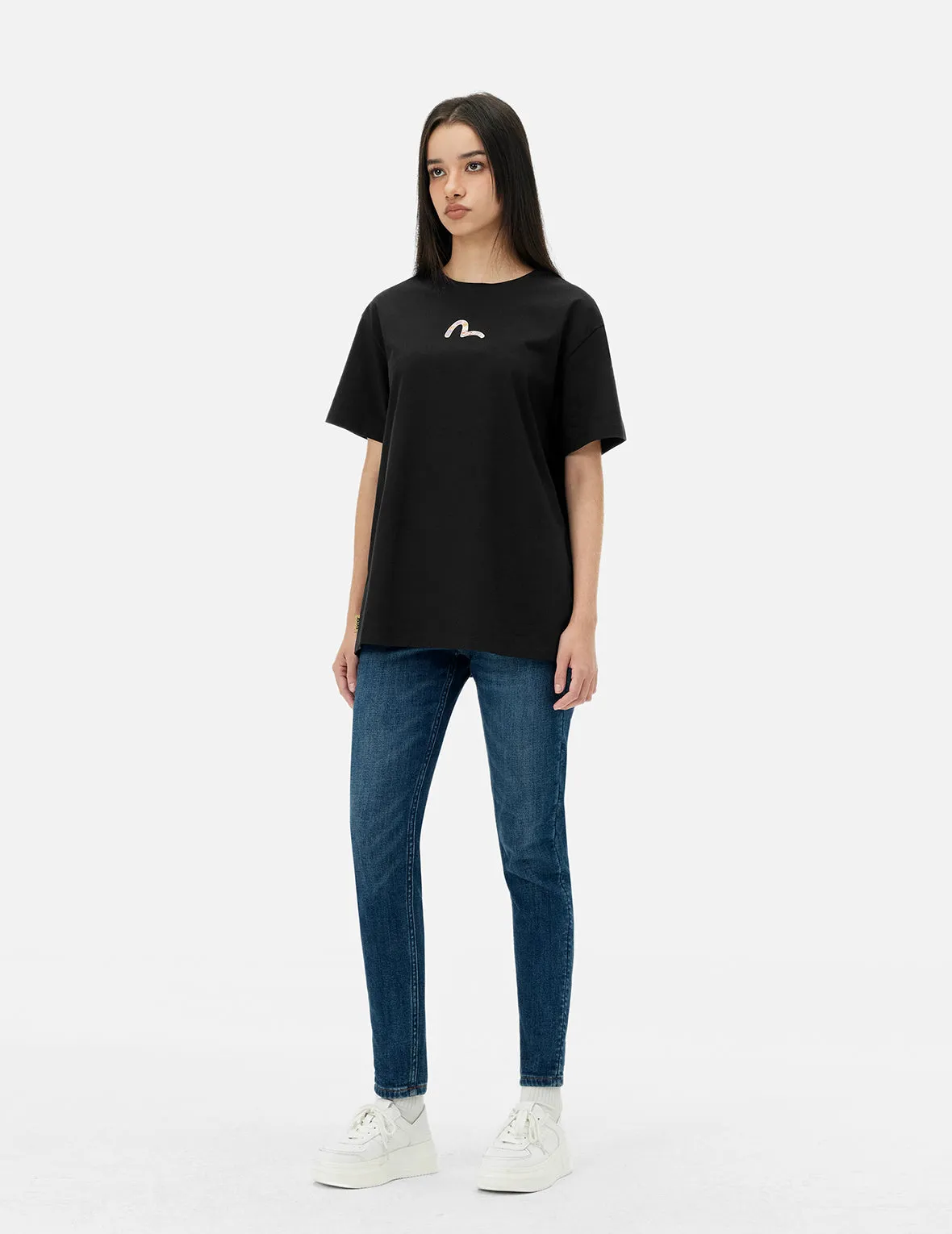Seagull Appliqué Embroidery Skinny Jeans sold by Evisu product image thumbnail 3