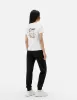 Hummingbird and Magnolia Print Regular Fit Sweatpants sold by Evisu