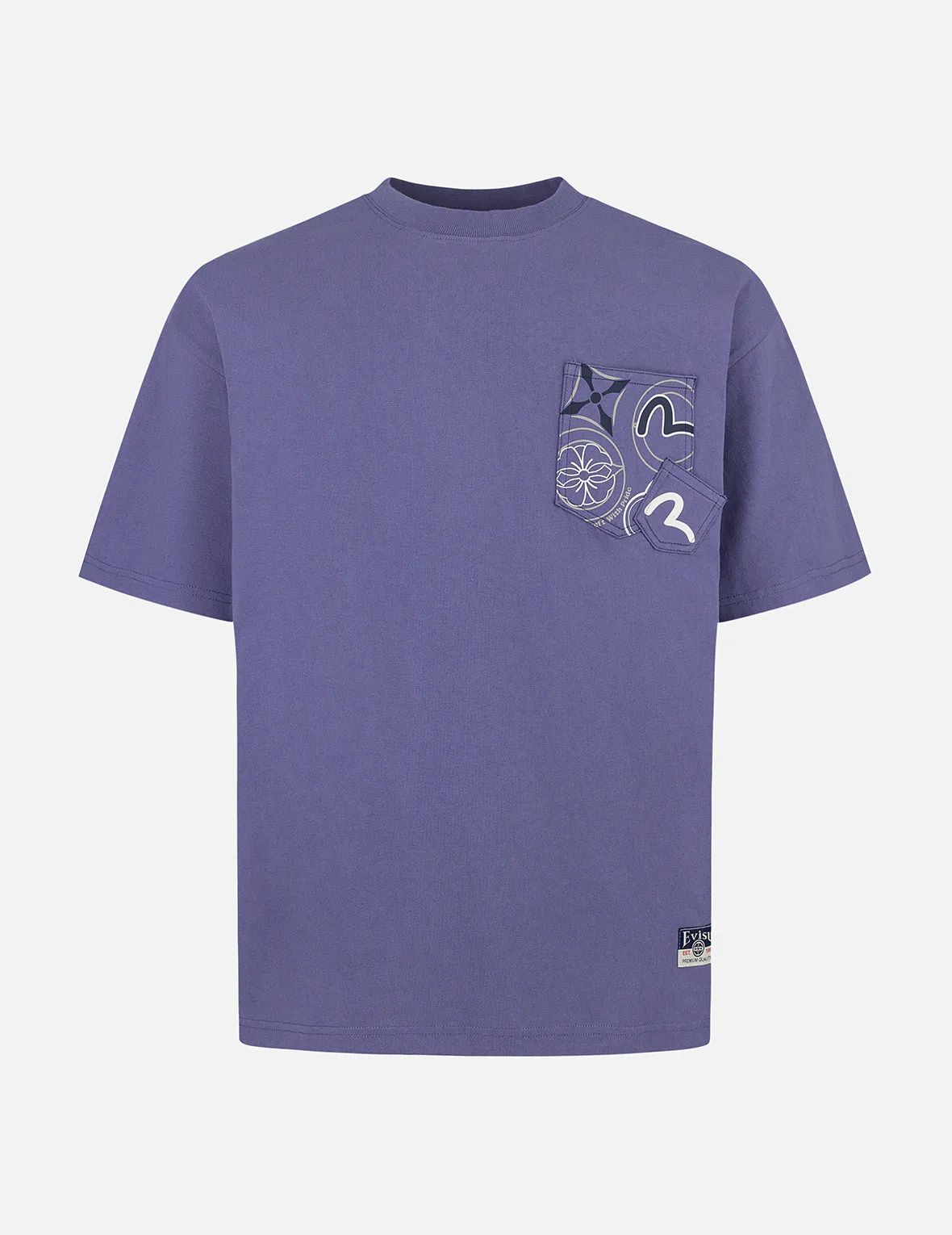 Multi-Pocket and Multi-Print Loose Fit T-shirt sold by Evisu product image thumbnail 3