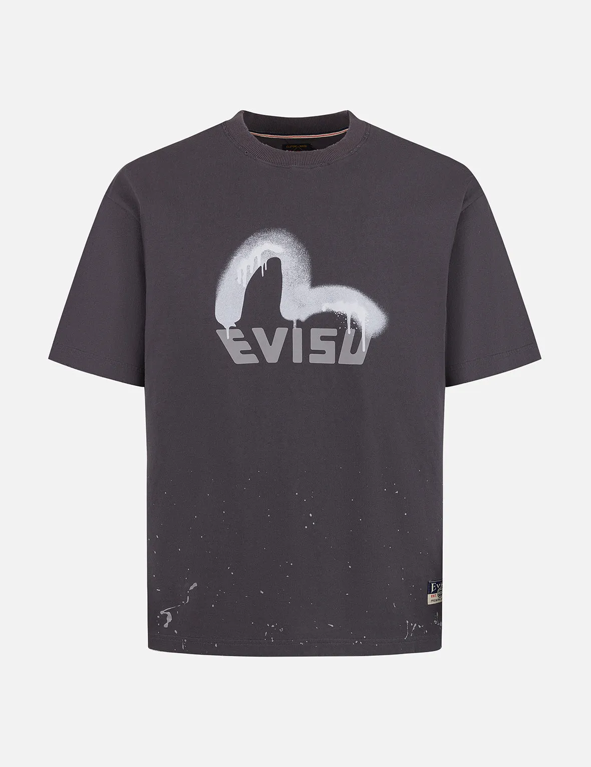 Logo and Seagull Print Relax Fit T-shirt sold by Evisu product image thumbnail 2