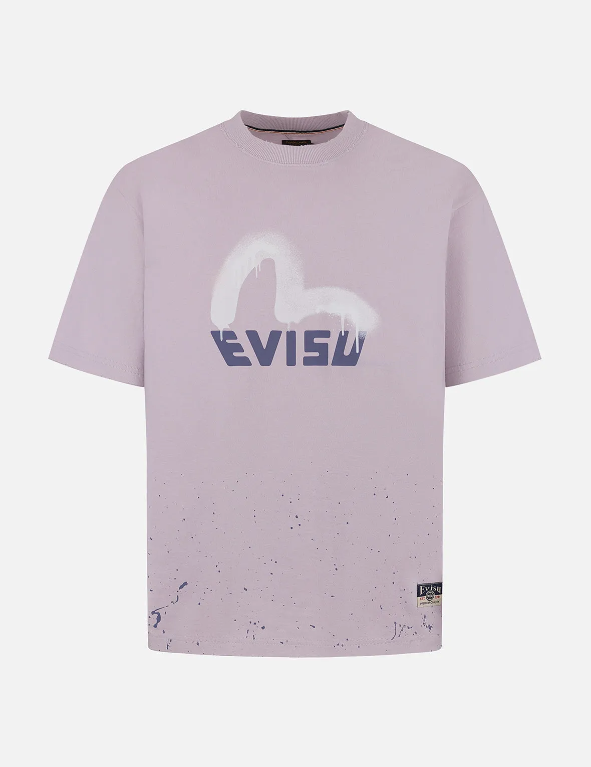 Logo and Seagull Print Relax Fit T-shirt sold by Evisu product image thumbnail 3