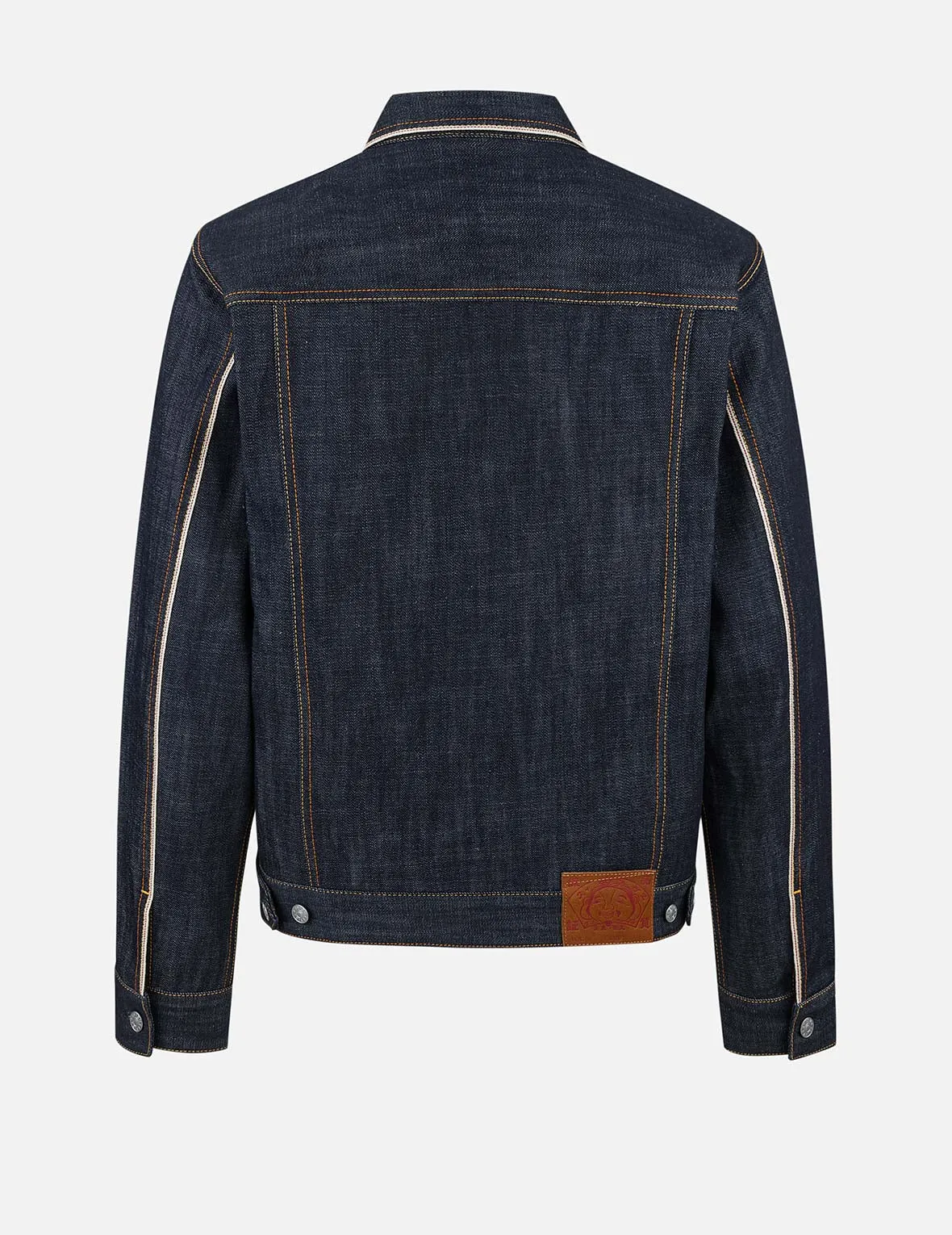 Classic Regular Fit Raw Denim Jacket sold by Evisu product image thumbnail 2