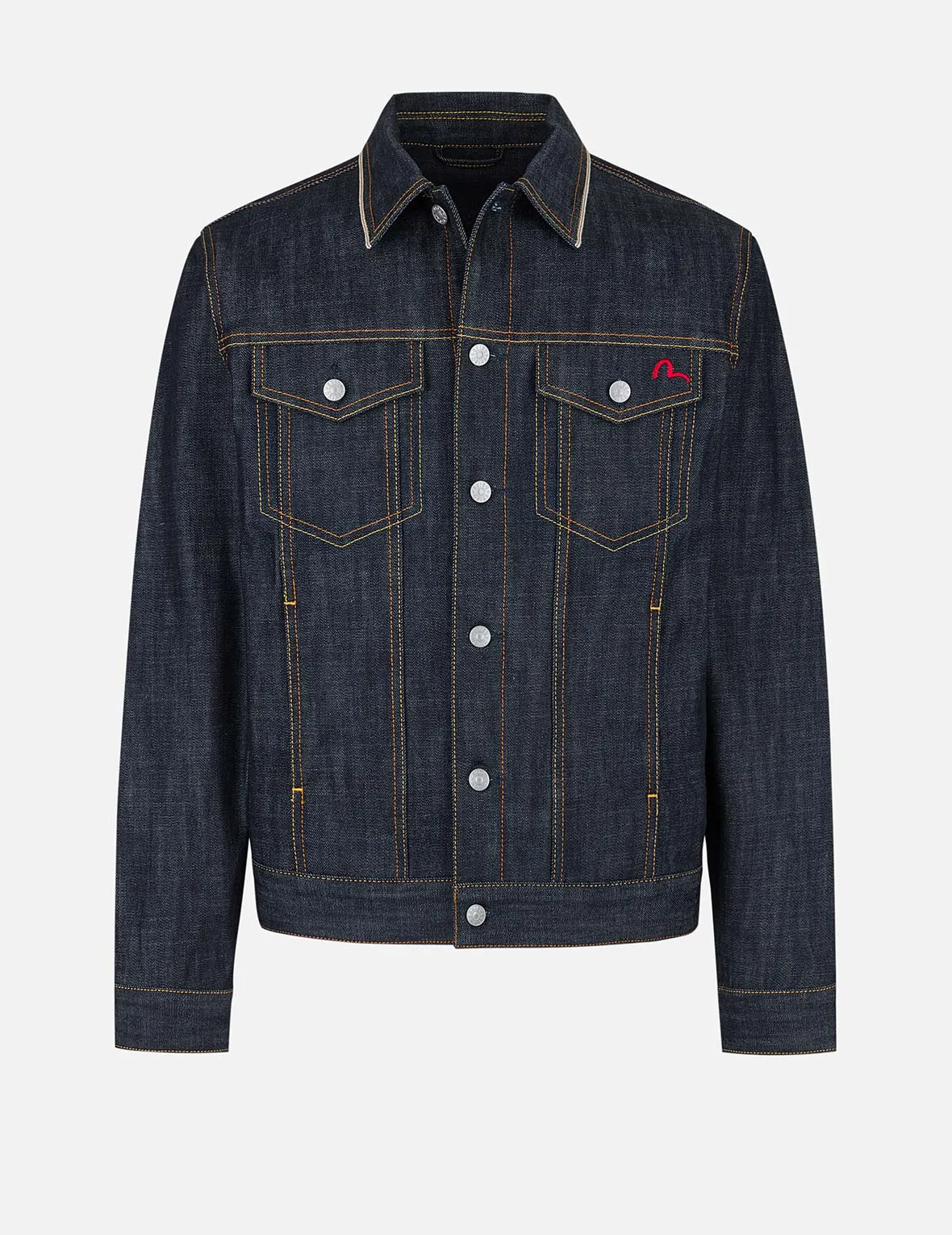 Classic Regular Fit Raw Denim Jacket sold by Evisu