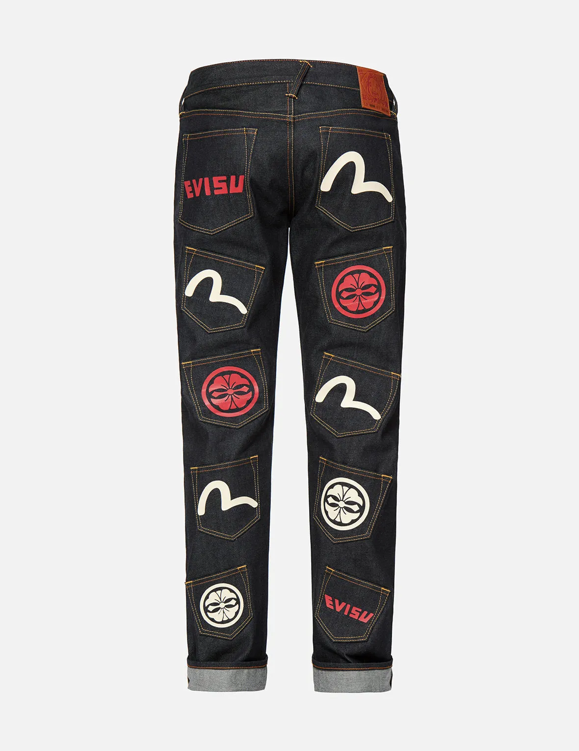 Multi Pocket Regular Straight Fit Jeans #2008 sold by Evisu product image thumbnail 2