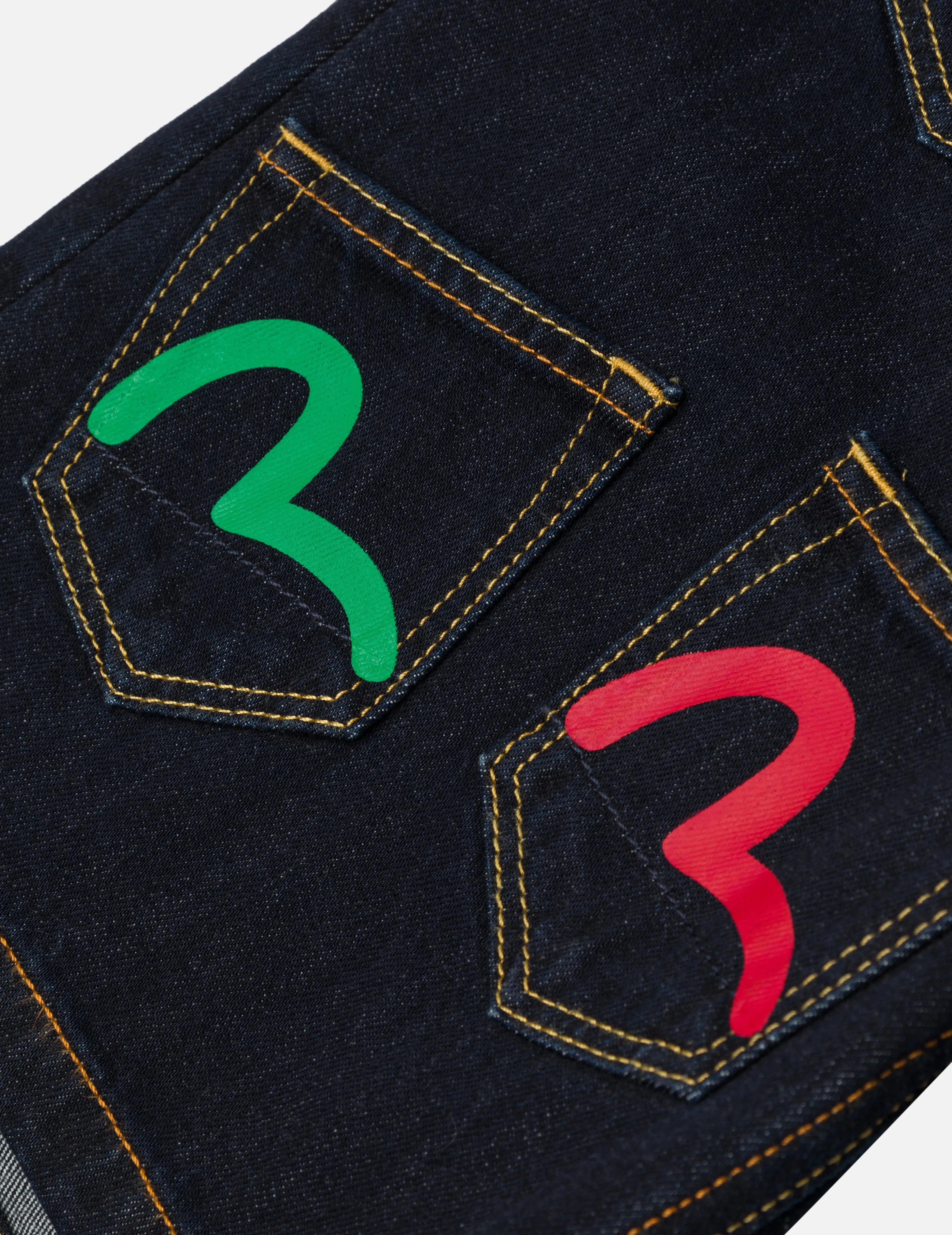 Multi-Pocket Fashion Fit Denim Shorts sold by Evisu product image thumbnail 4